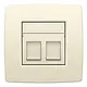 Niko 100-75256 Wcd mod.jack. 1v Inb. CAT5E A