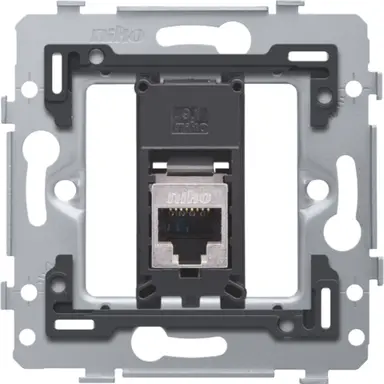 Niko 170-75255 draagring 1x RJ45 STP CAT5E vlakke uitvoering