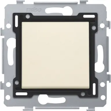 Niko 100-81615 wisselschakelaar met bedieningswip cream