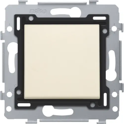 Niko 100-81615 wisselschakelaar met bedieningswip cream