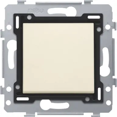 Niko 100-81715 kruisschakelaar met bedieningswip cream