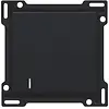 Niko 161-60005 schakelwip enkelvoudig met controlevenster black coated