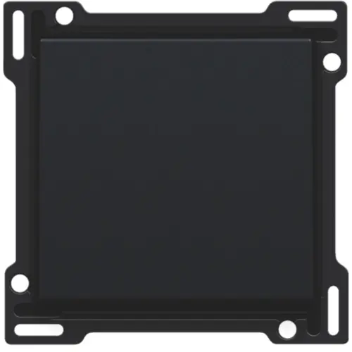 Niko 161-61105 schakelwip enkelvoudig black coated
