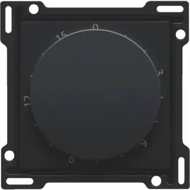 Niko 161-64806 draaiknop tbv tijdschakelaar tot 15 min black coated