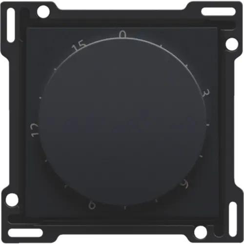 Niko 161-64806 draaiknop tbv tijdschakelaar tot 15 min black coated