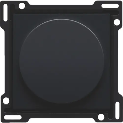 Niko 161-65938 draaiknop 1-0-2 tbv draaischakelaar black coated