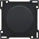 Niko 161-65938 draaiknop 1-0-2 tbv draaischakelaar black coated