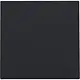 Niko 161-76001 blindplaat met kabeluitvoer zonder draagring black coated