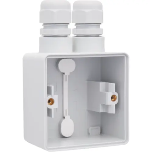 Niko 700-84152 Hydro opbouwbak 1-voudig einddoos met 2x M20-ingang grijs