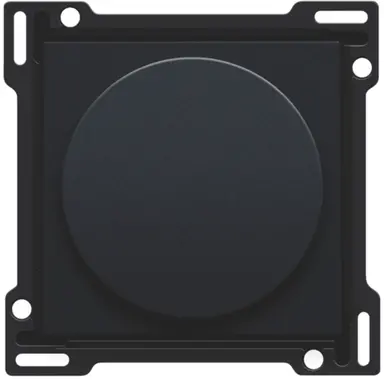 Niko 161-31000 dimmerknop voor 1-10V potentiometer of toerenregelaar black coated