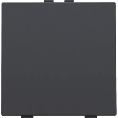 Niko 122-51001 drukknop 1-voudig voor Niko Home Control anthracite coated coated