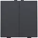 Niko 122-51002 drukknop 2-voudig voor Niko Home Control anthracite coated
