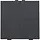 Niko 122-51004 drukknop 4-voudig voor Niko Home Control anthracite coated