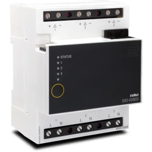 Niko 550-00803 module voor meten kwh 3-fase voor Niko Home Control