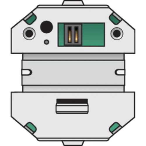 Niko 550-14090 aansluitunit voor meervoudige muurprint voor Niko Home Control