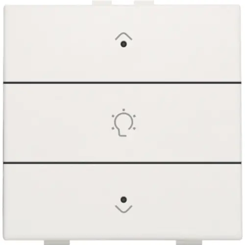 Niko 101-52043 dimbediening 1-voudig met LED en symbool voor Niko Home Control white
