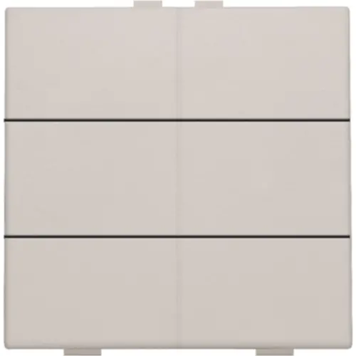 Niko 102-51006 drukknop 6-voudig voor Niko Home Control light grey