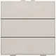 Niko 102-51006 drukknop 6-voudig voor Niko Home Control light grey