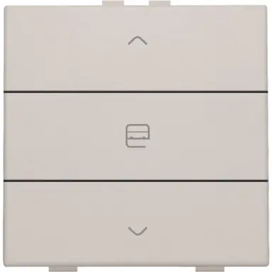 Niko 102-51033 jaloeziebediening 1-voudig voor Niko Home Control light grey
