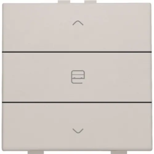 Niko 102-51033 jaloeziebediening 1-voudig voor Niko Home Control light grey
