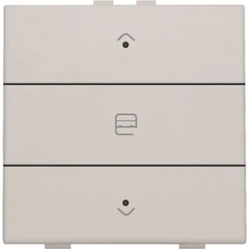 Niko 102-52033 jaloeziebediening 1-voudig met LED voor Niko Home Control light grey