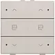 Niko 102-52036 jaloeziebediening 2-voudig met LED voor Niko Home Control light grey