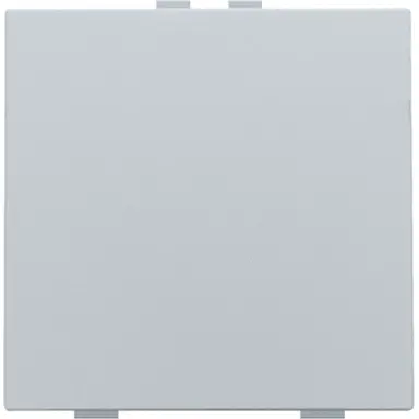 Niko 121-51001 drukknop 1-voudig voor Niko Home Control sterling coated coated