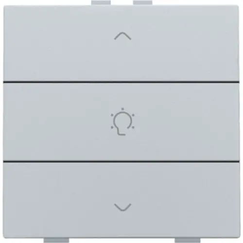 Niko 121-51043 dimbediening 1-voudig met symbool voor Niko Home Control sterling coated