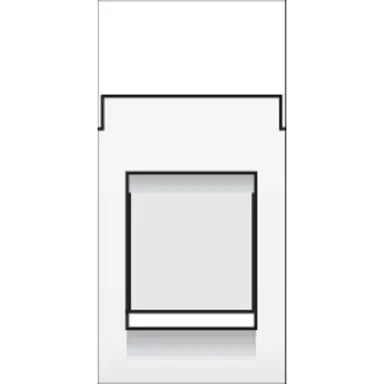 Niko 101-65250 Centraalplaat 1v Modular-Jack