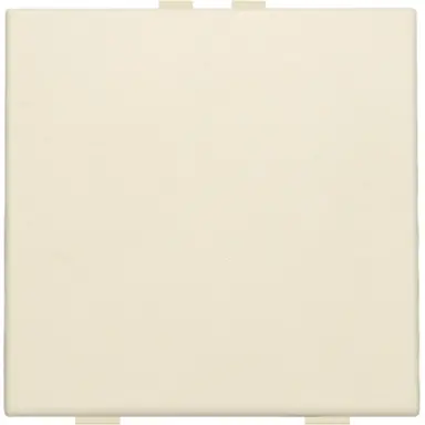 Niko 100-51001 drukknop 1-voudig voor Niko Home Control cream