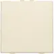 Niko 100-51001 drukknop 1-voudig voor Niko Home Control cream
