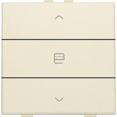 Niko 100-51033 jaloeziebediening 1-voudig voor Niko Home Control cream