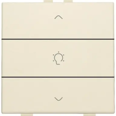 Niko 100-51043 dimbediening 1-voudig met symbool voor Niko Home Control cream