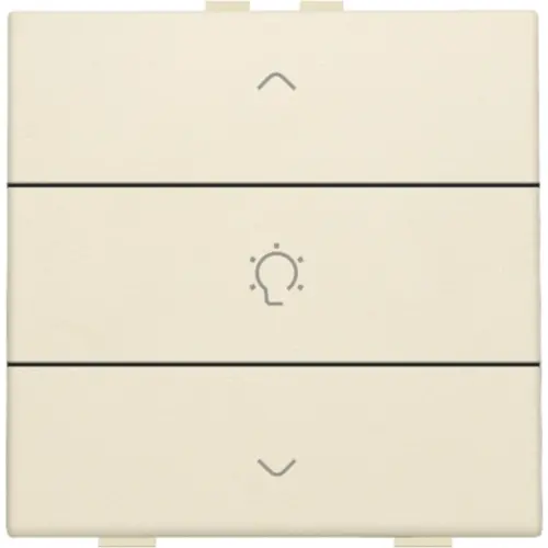 Niko 100-51043 dimbediening 1-voudig met symbool voor Niko Home Control cream