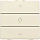 Niko 100-51043 dimbediening 1-voudig met symbool voor Niko Home Control cream