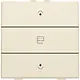 Niko 100-52033 jaloeziebediening 1-voudig met LED voor Niko Home Control cream