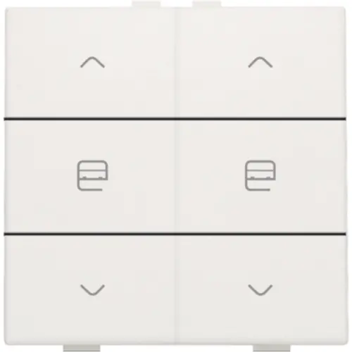 Niko 101-51036 jaloeziebediening 2-voudig voor Niko Home Control white