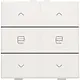 Niko 101-51036 jaloeziebediening 2-voudig voor Niko Home Control white