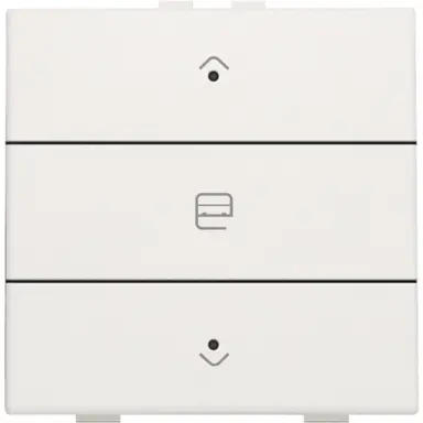 Niko 101-52033 jaloeziebediening 1-voudig met LED voor Niko Home Control white