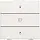 Niko 101-52033 jaloeziebediening 1-voudig met LED voor Niko Home Control white