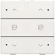 Niko 101-52036 jaloeziebediening 2-voudig met LED voor Niko Home Control white