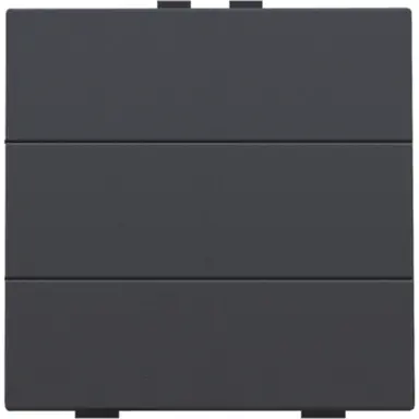 Niko 122-51006 drukknop 6-voudig Niko Home Control anthracite