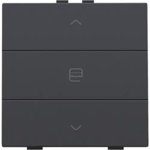Niko 122-51033 jaloeziebediening 1-voudig voor Niko Home Control anthracite coated