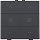 Niko 122-51036 jaloeziebediening 2-voudig voor Niko Home Control anthracite coated