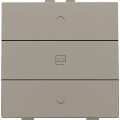 Niko 123-51033 jaloeziebediening 1-voudig voor Niko Home Control bronze coated