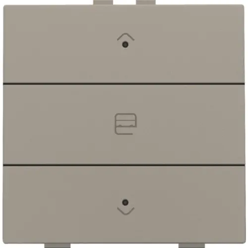 Niko 123-52033 jaloeziebediening 1-voudig met LED voor Niko Home Control bronze coated