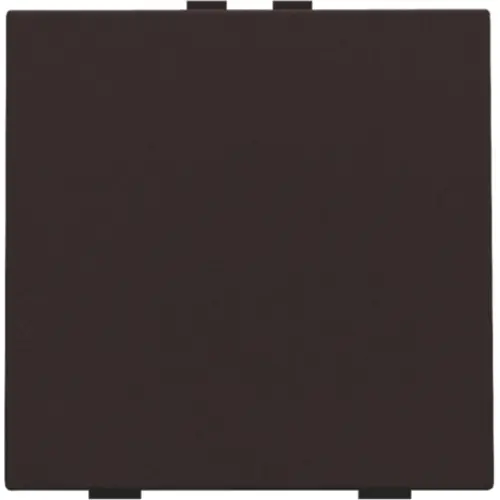 Niko 124-51001 drukknop 1-voudig voor Niko Home Control dark brown coated coated