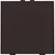 Niko 124-51001 drukknop 1-voudig voor Niko Home Control dark brown coated coated