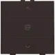 Niko 124-51033 jaloeziebediening 1-voudig voor Niko Home Control dark brown coated