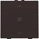 Niko 124-52033 jaloeziebediening 1-voudig met LED voor Niko Home Control dark brown coated